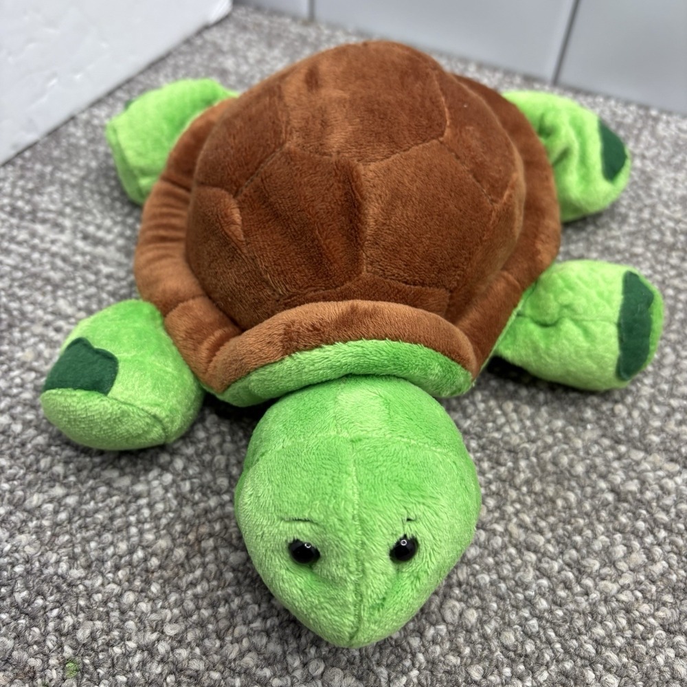 GANZ Webkinz Turtle 8.5" Plush Toy Stuffed‎ Animal No Code Green Brown Shell
